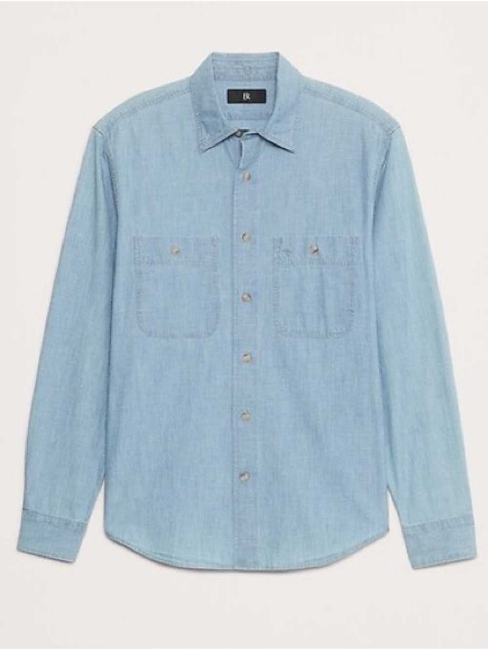 Banana Republic Light Blue Chambray Shirt